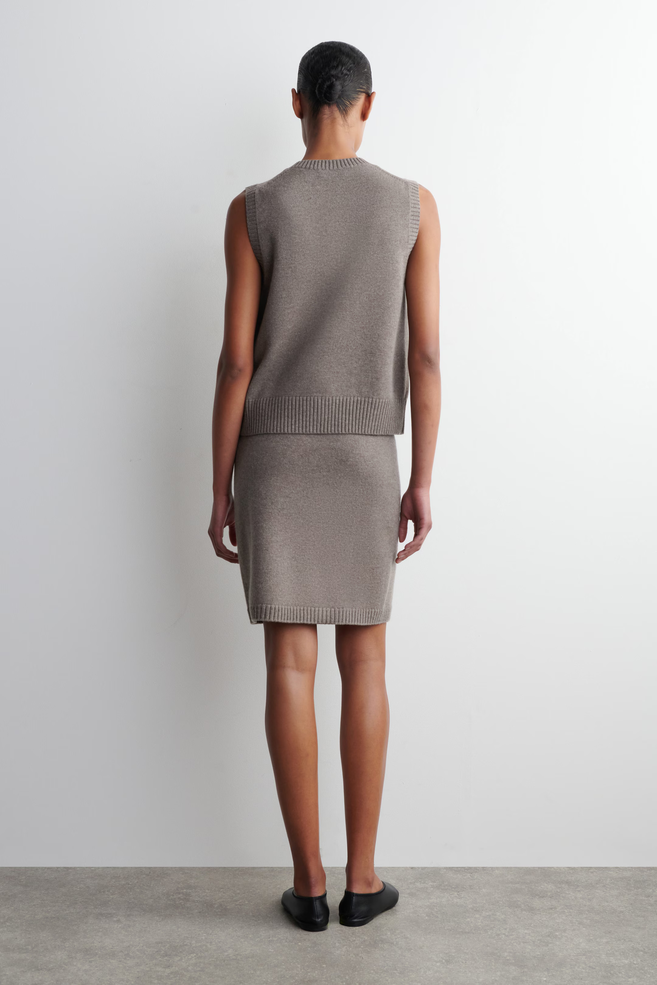 MERINO WOOL MINI SKIRT - MOLE | COS | COS (EU)