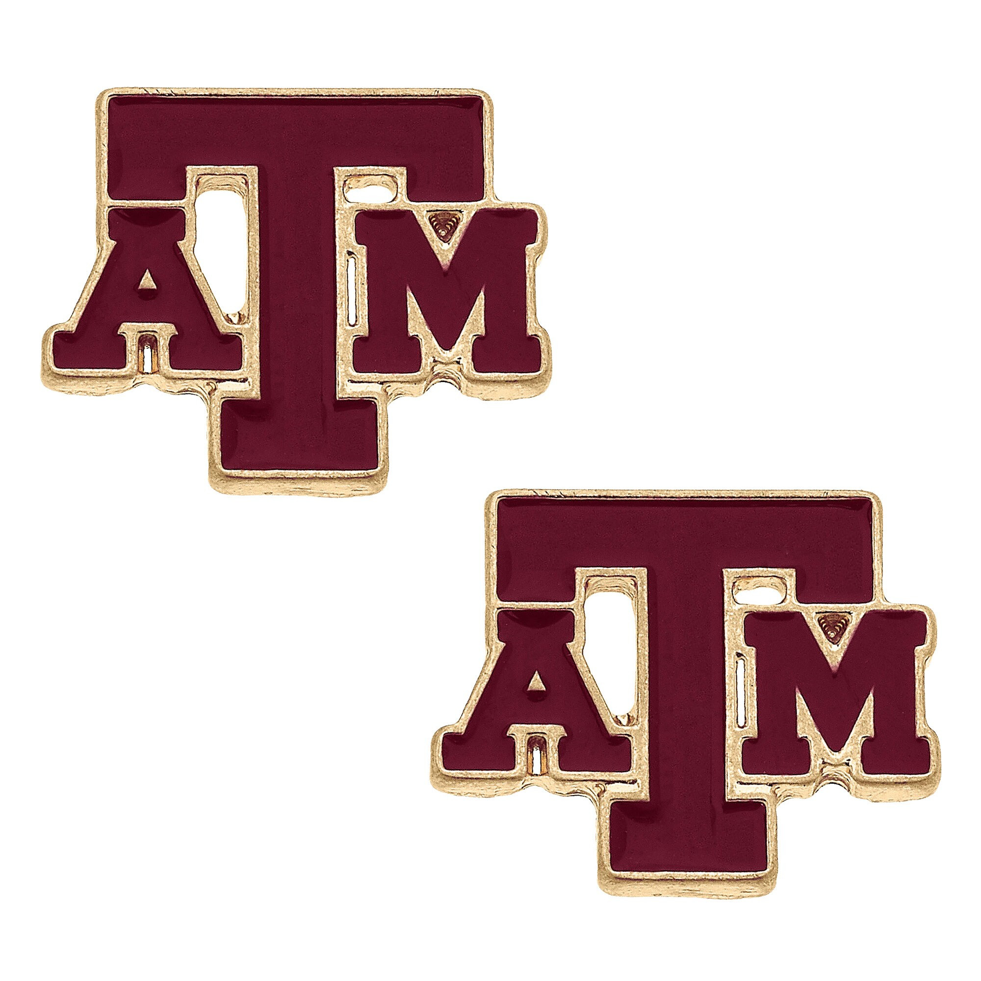 Texas A&M Aggies Women's Enamel Stud Earrings | Lids