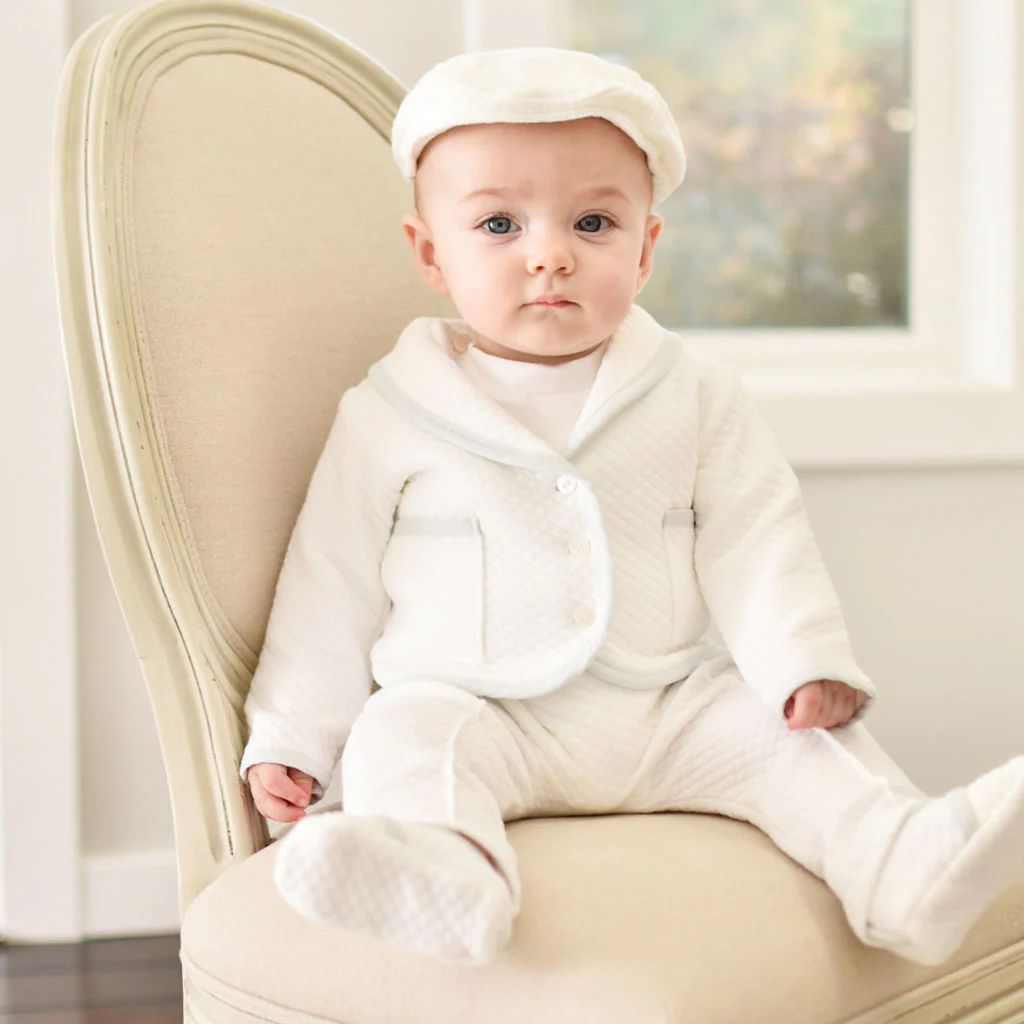 Harrison 3-Piece Suit | Quilted Cotton | Baby Beau & Belle