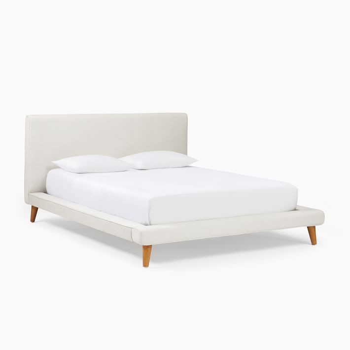 Mod Upholstered Platform Bed | West Elm (US)