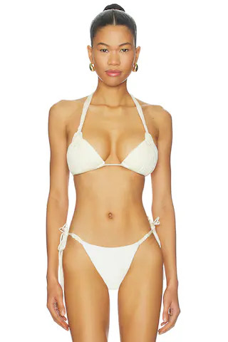 Mila Triangle Bikini Top
                    
                    PQ | Revolve Clothing (Global)