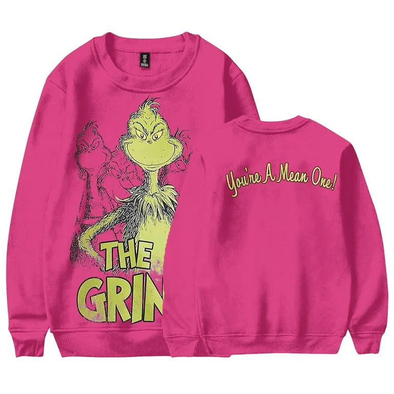 Best Christmas Gift! Gotyou Grinch Sweatshirt Women's Long Sleeve Pullover Hoodie Top, Suit for M... | Walmart (US)