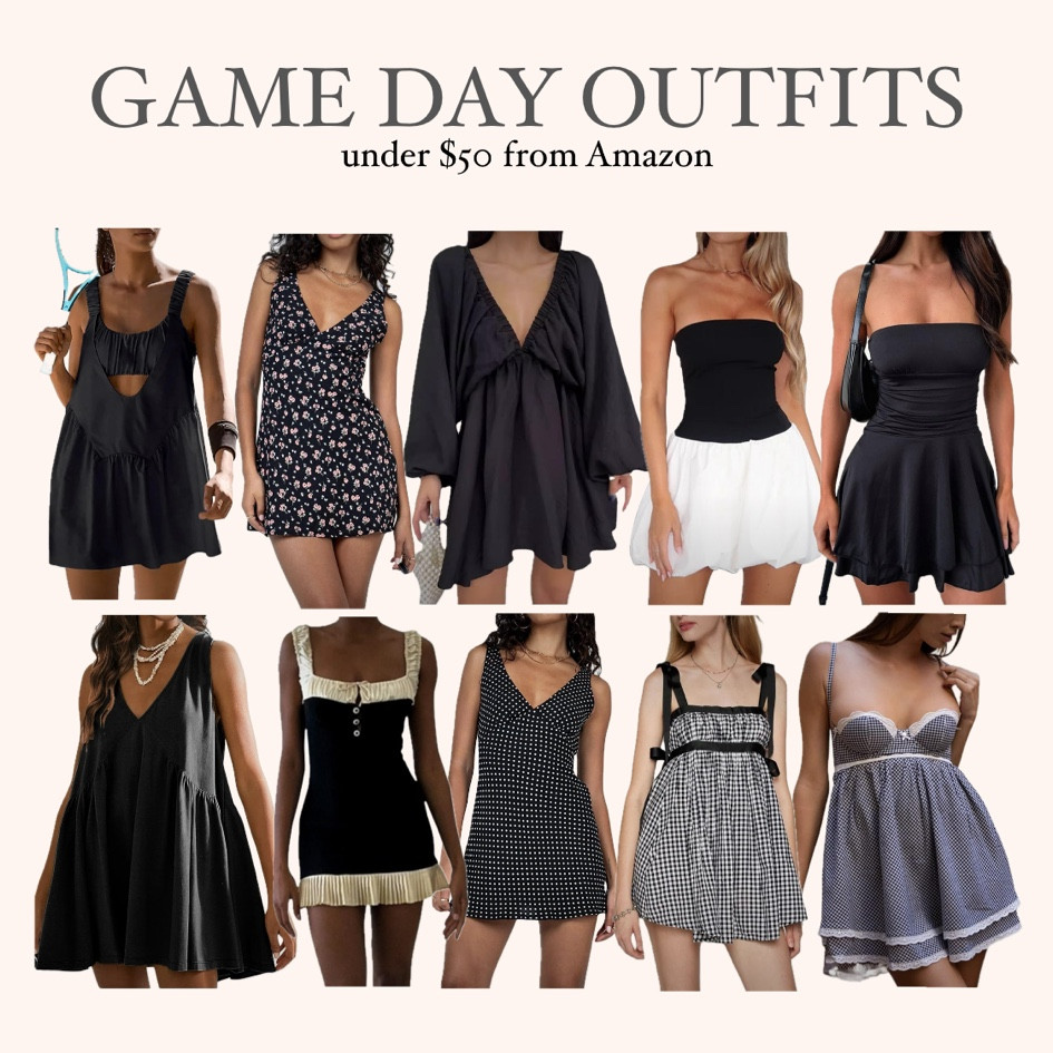 BLACK GAME DAY! Game day, Gameday, Game day outfit, Gameday outfit, Game day dress, Gameday dress, Game day look, Gameday look, tailgate, tailgating, college, college game day, college gameday, SEC, fraternity, fraternities, sorority, sororities, sorority outfit, sorority recruitment, sorority rush, football, black dress, black mini dress, black midi dress, black maxi dress, black dresses, black mini dresses, black midi dresses, black maxi dresses, black matching set, black matching sets, The University of Alabama, Bama, The University of Georgia, UGA, The University of South Carolina, USC, The University of Arkansas, UArk, Mississippi State University, MSU, The University of Missouri, Mizzou, Texas A&M University, College Station, The University of Oklahoma, The University of Texas, Vanderbilt University, Vandy, 