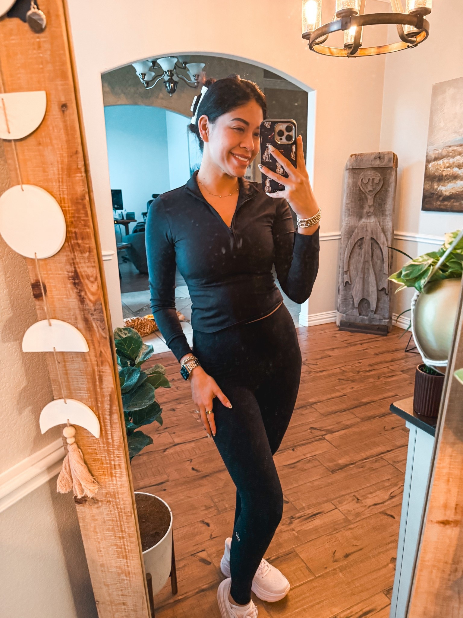 Pilates / self care appointments day! I’m also realizing it’s time to clean my mirror 🫣😅

#LTKootd #LTKActive #LTKdayinmylife
