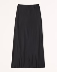 Women's Satin Column Maxi Skirt | Women's Fall Outfitting | Abercrombie.com | Abercrombie & Fitch (US)