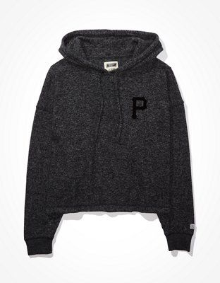 Tailgate Women's Pittsburgh Pirates Plush Hoodie | American Eagle Outfitters (US & CA)