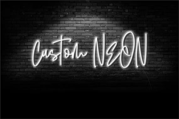 Custom Neon Light Sign. LED Custom- Gift For Her Or Him, Gift For Family, Wedding Gift- Unique ha... | Etsy (US)
