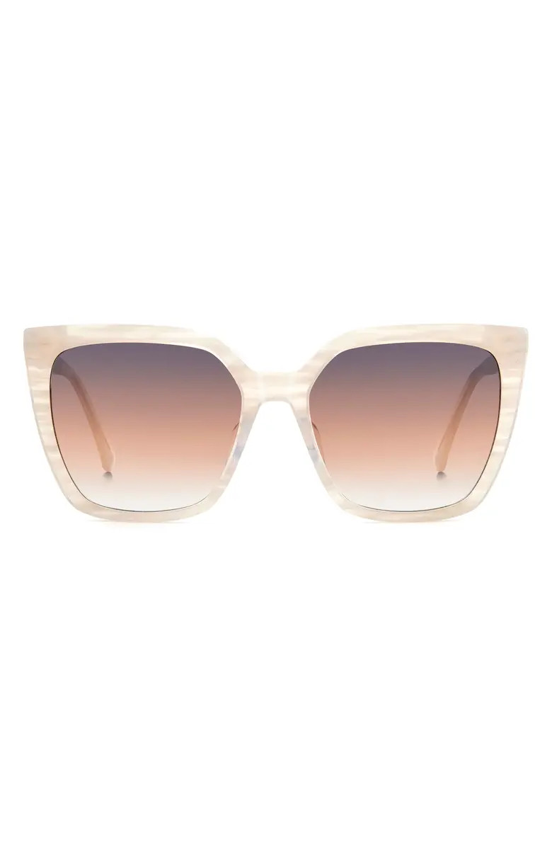 marlowe 55mm gradient square sunglasses | Nordstrom