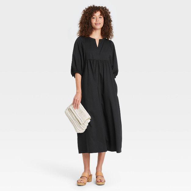 Women's Balloon Long Sleeve Dress - Universal Thread™ | Target