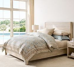 Brooke Floral Printed Duvet | Pottery Barn (US)