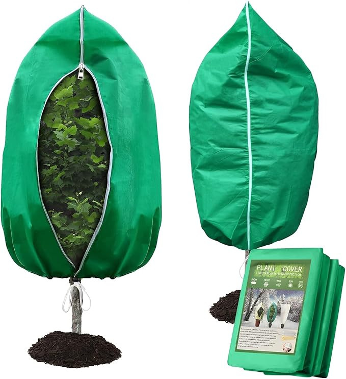 Plant Covers Freeze Protection – 4 Pack 71"x48" Extra Large Frost Blankets for Outdoor Plants, ... | Amazon (US)
