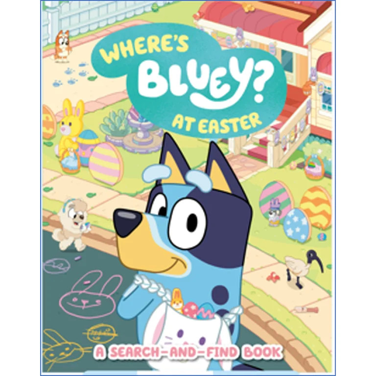Where's Bluey? at Easter: A Search-And-Find Book (Paperback) | Walmart (US)