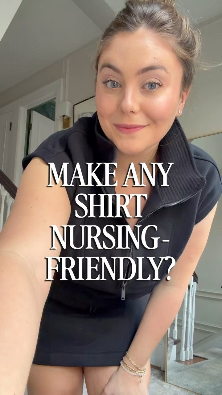 Make any shirt nursing friendly with this simple easy trick! Wearing size 1X in both top & skort. Use CARALYN15 at Spanx. 

#LTKdayinmylife #LTKMidsize #LTKmomlife