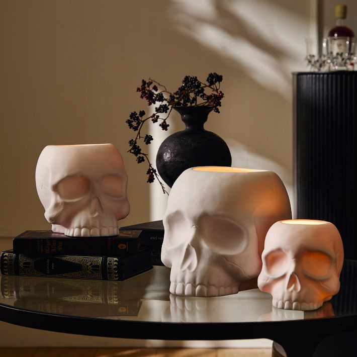 Skull Luminaires Candleholders | West Elm (US)
