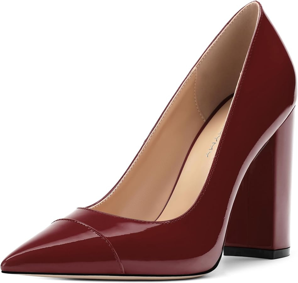 Womens Pump, Pointed Toe High Heel Fashion Shoes for Women, Women Shoes for Workpalce, Street and... | Amazon (US)