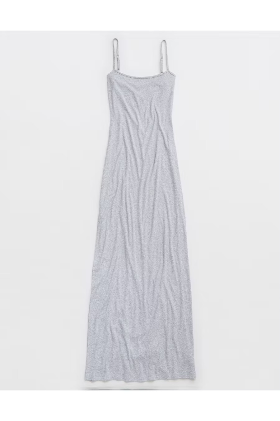 Aerie Real Soft Stretch Bodycon Maxi Dress Women's Medium Heather Gray XXL | Aerie