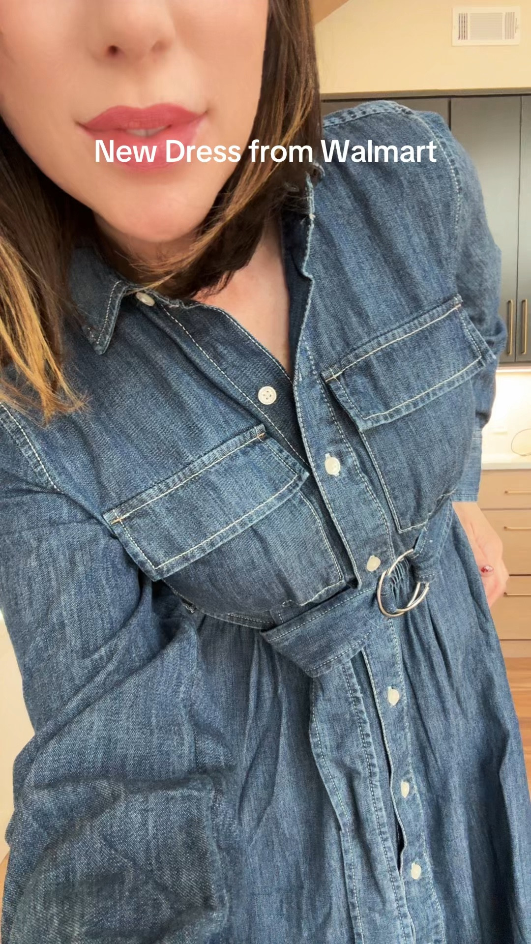 New denim dress from Walmart. 

#LTKStyleTip #LTKFindsUnder50 #LTKOver40