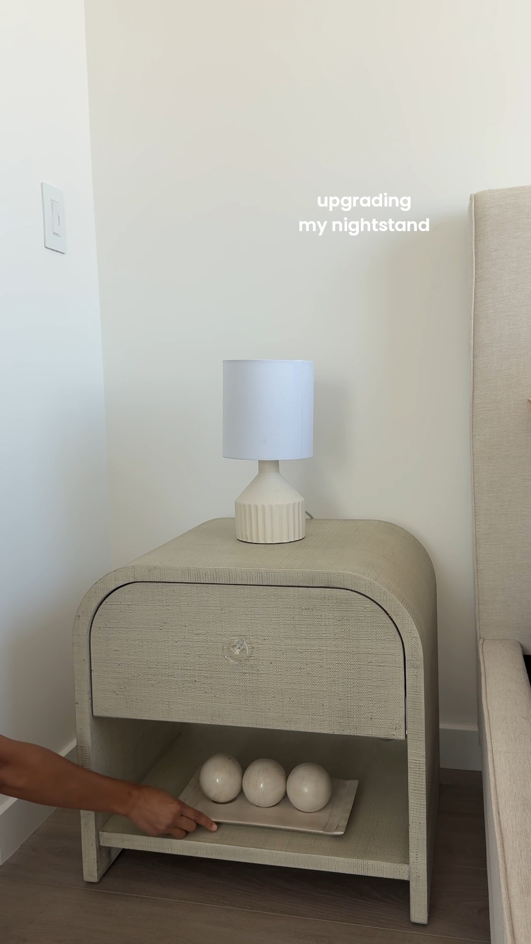upgrading my nightstand bedside table! I love the way this new nightstand is elevated, modern, and feels luxurious with a budget friendly price! 

#nightstand #sidetable #moderndecor #homedecor #table 

#LTKHome
