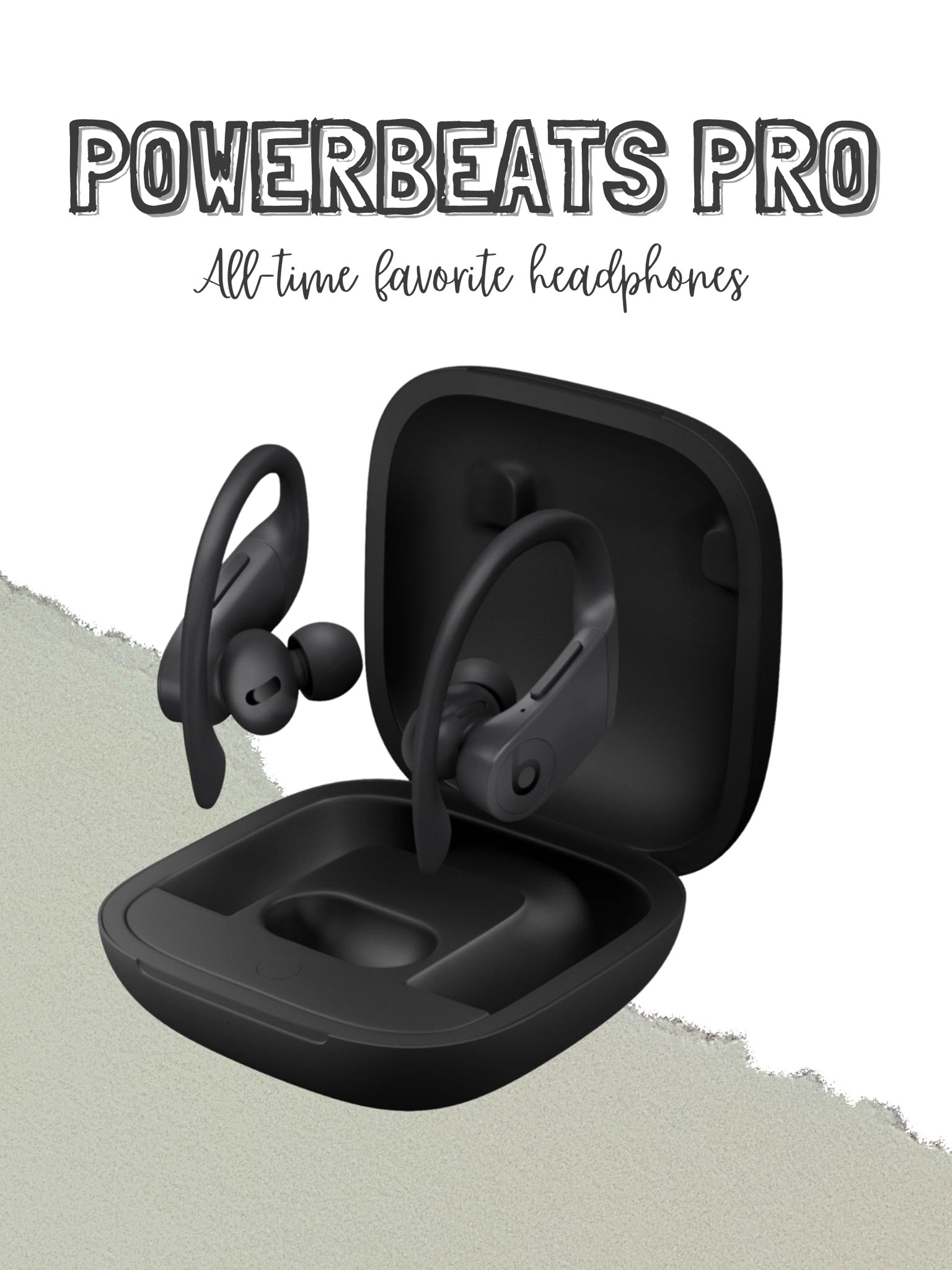 I have tiny ears so regular “buds” fall out every time I’m exercising. I didn’t want wires, but didn’t want my ears totally covered. My boyfriend got these for me for a Christmas and I have been obsessed ever since. GREAT sound and they’re comfortable— options to have them read your texts that come in while using them. Case holds a charge for a long time! Also uses the same charger as the newer iPhones which is so convenient!! 
#BestHeadphones #Beats #FitnessEssentials #BestFitnessHeadphones #BestEarbuds #PowerbeatsPro #GymEssentials #WirelessHeadphones

#LTKmens #LTKhome #LTKfamily