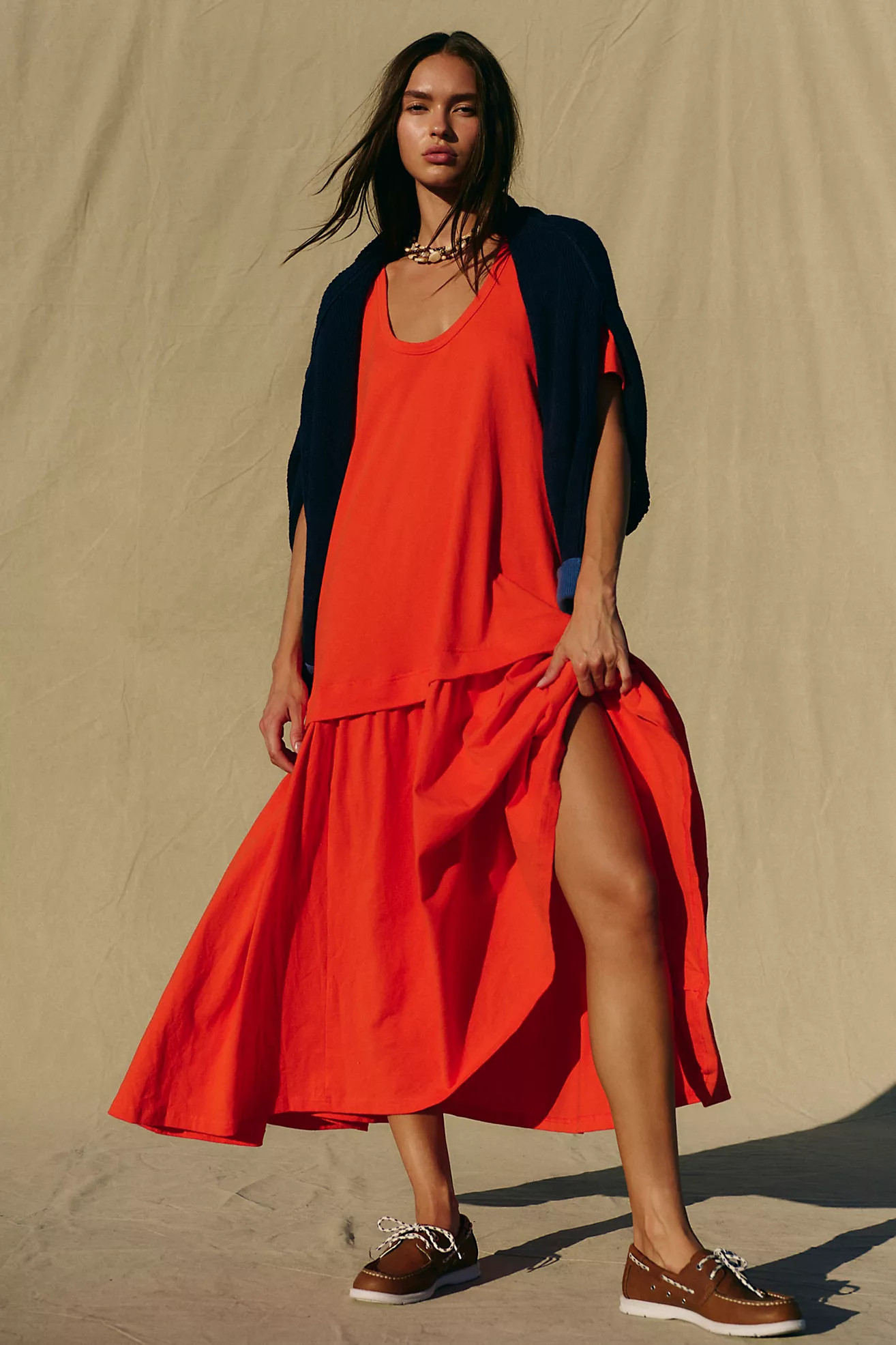 Herron Drop-Waist Maxi | Free People (Global - UK&FR Excluded)
