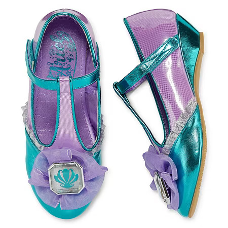 Disney Collection Ariel Costume Shoes - Girls, 2-3, Purple | JCPenney
