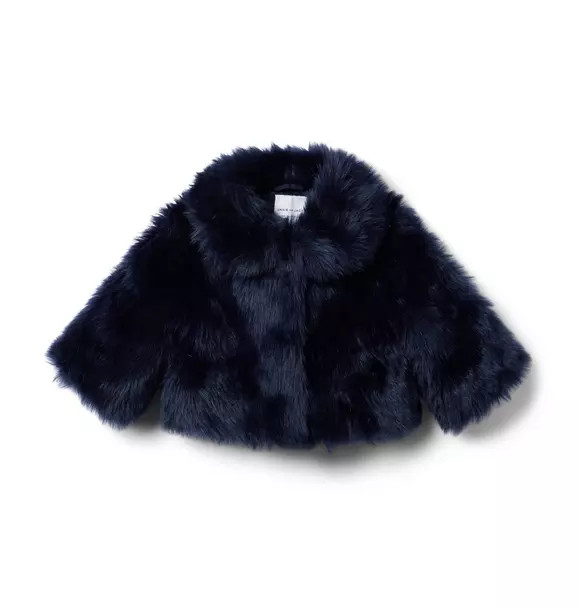 The Festive Faux Fur Jacket | Janie and Jack