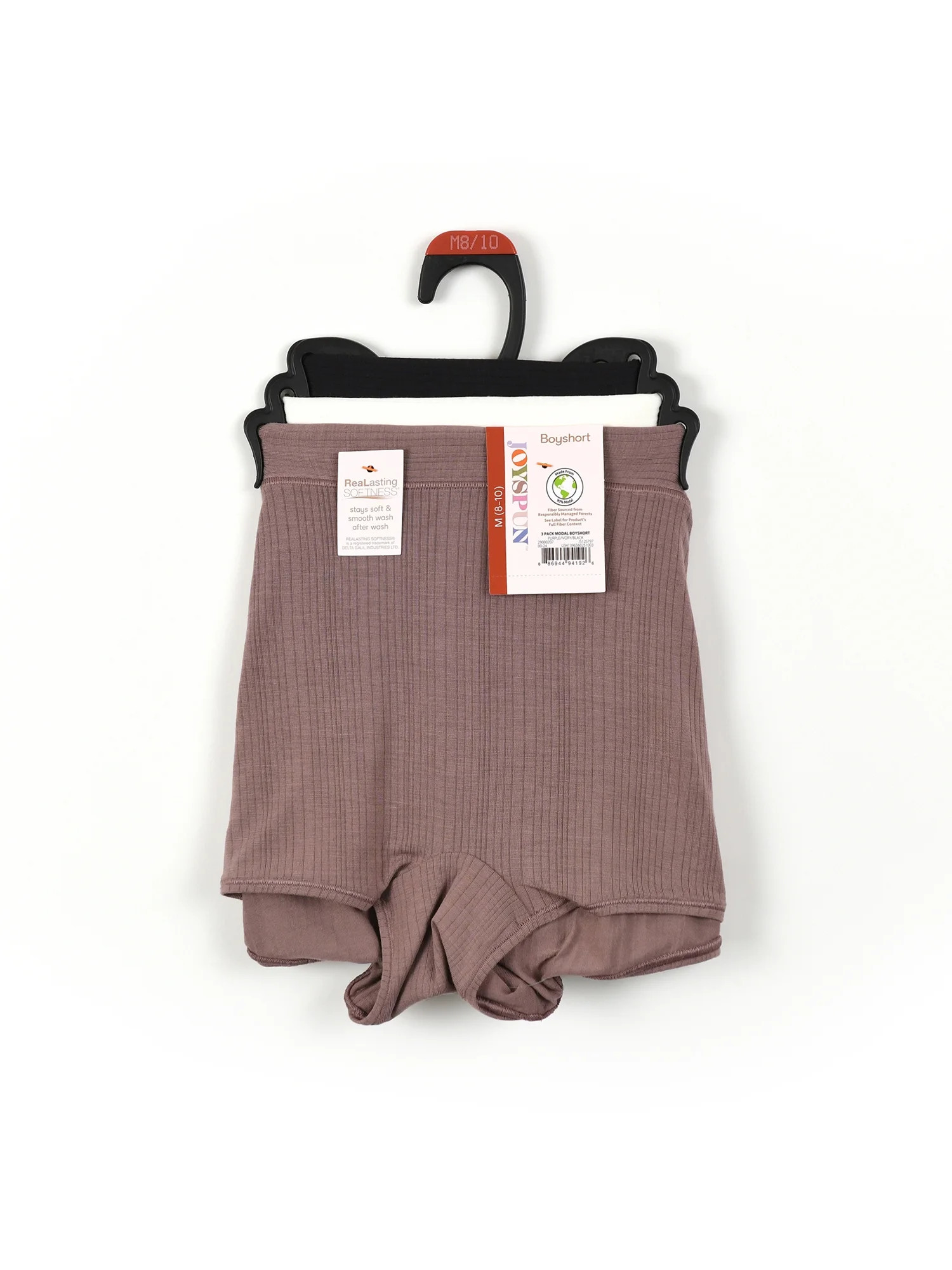 Joyspun Women’s Modal Boyshort Panties, 3-Pack, Sizes XS to 3XL - Walmart.com | Walmart (US)