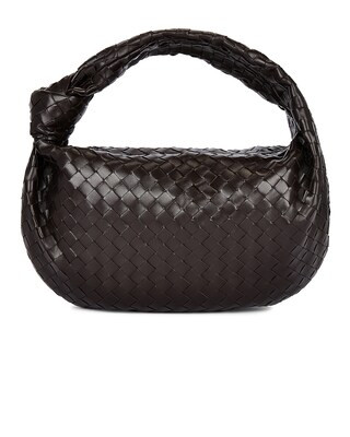 Bottega Veneta Small Jodie Bag in Fondant & Gold | FWRD | FWRD 