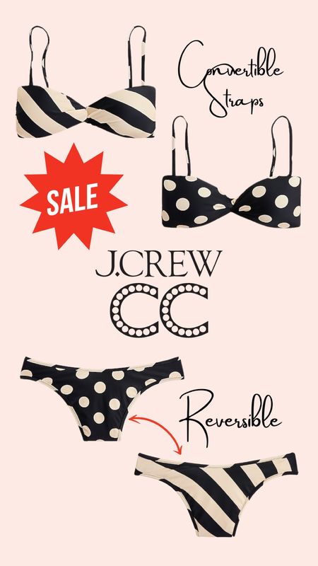 Save up to 20% at J.Crew right now. These reversible swimsuits are a great value. I am a 32 a size 25 gene and I got the extra extra small bikini top and extra small bottoms in the style, but there are more

#LTKswim #LTKsalealert #LTKover40