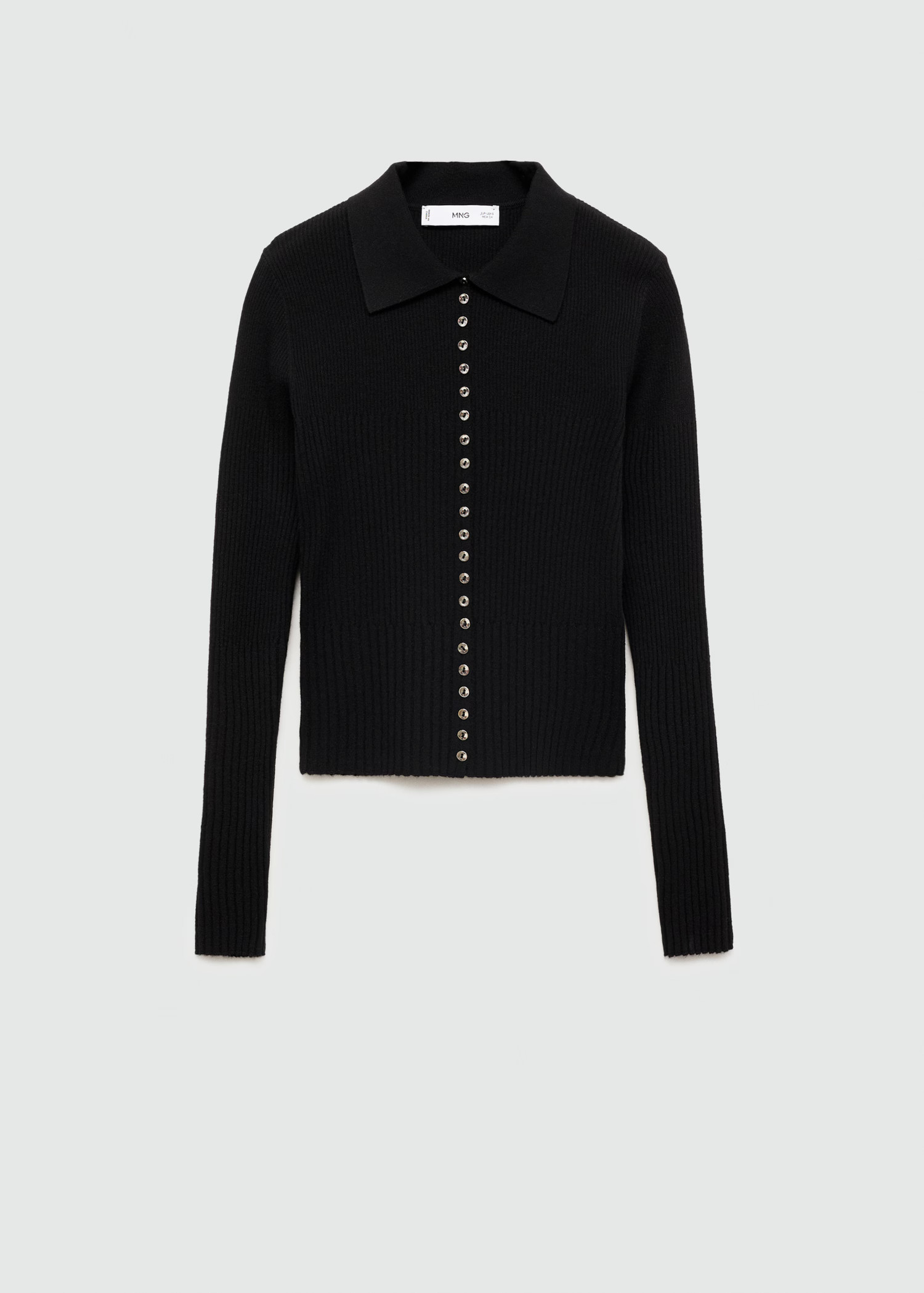Decorative button sweater - Women | MANGO USA | Mango (US/MX/AU)