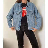 Vintage Levis Jacket/Trucker Size Xs-S Denim Light Wash 70503 04 | Etsy (US)