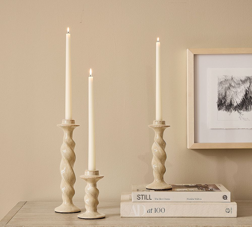 Arnella Candle Holder | Pottery Barn (US)