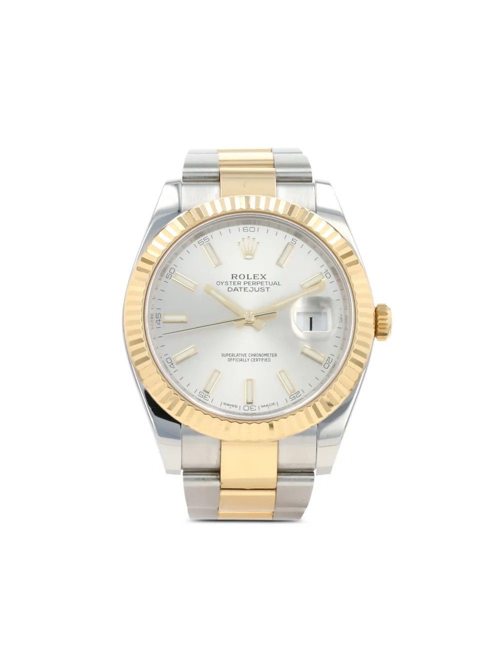 Rolex 2018 pre-owned Datejust 41mm | Silver | FARFETCH | Farfetch Global