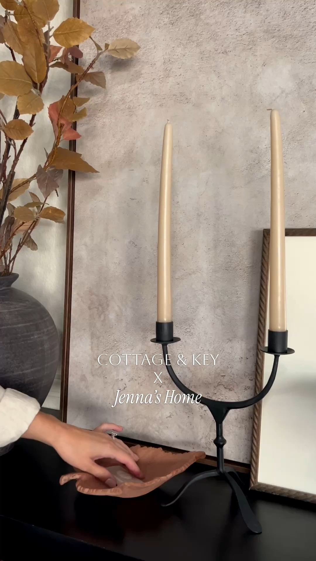 Sharing this gorgeous new piece from Cottage & Key in partnership with Jenna’s Home. 

The Mona Candelabra 😍

Use code thebrooksnest10 for $$ off

#LTKHome
