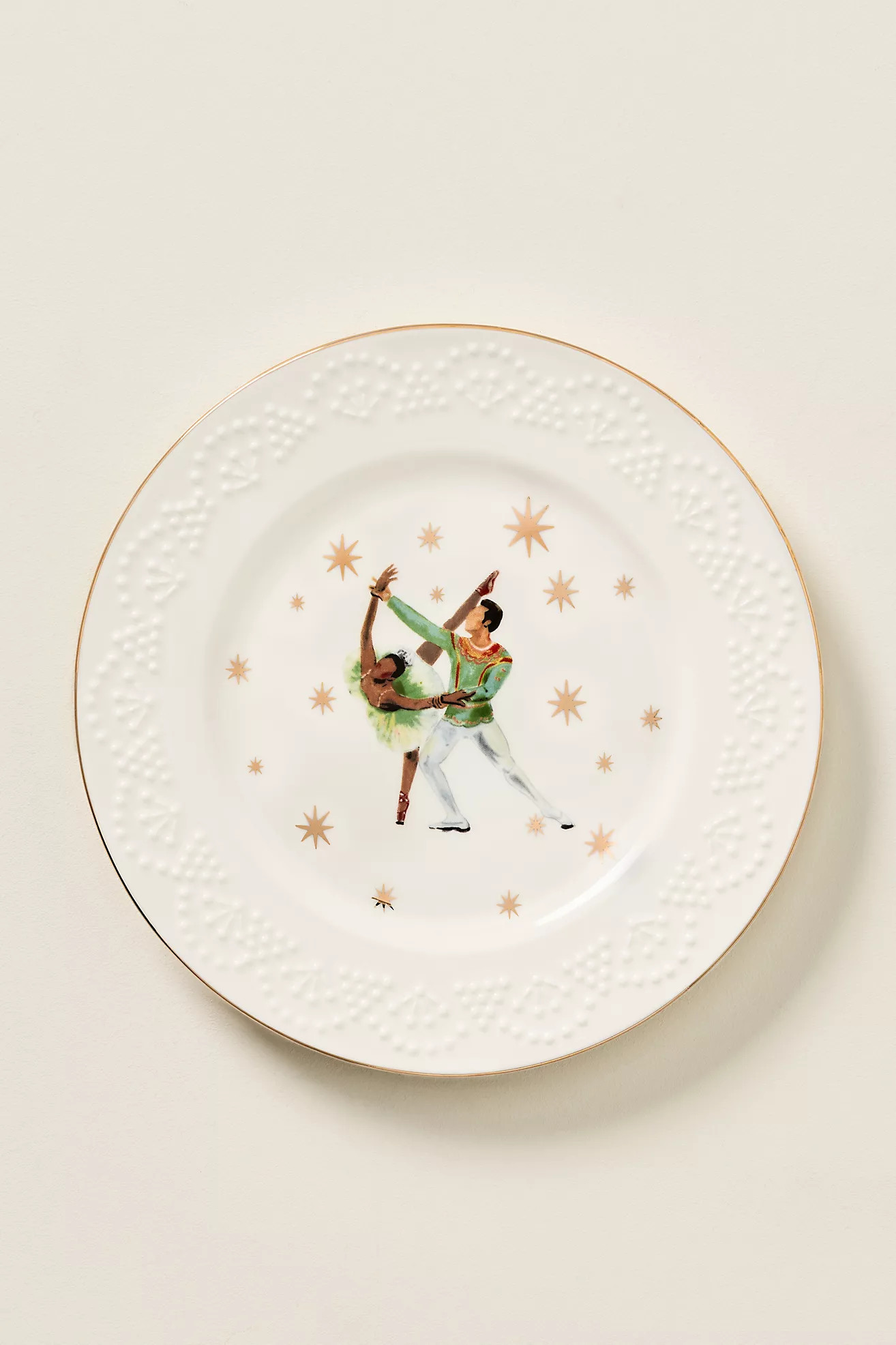 New York City Ballet Stoneware Dessert Plate | Anthropologie (UK)