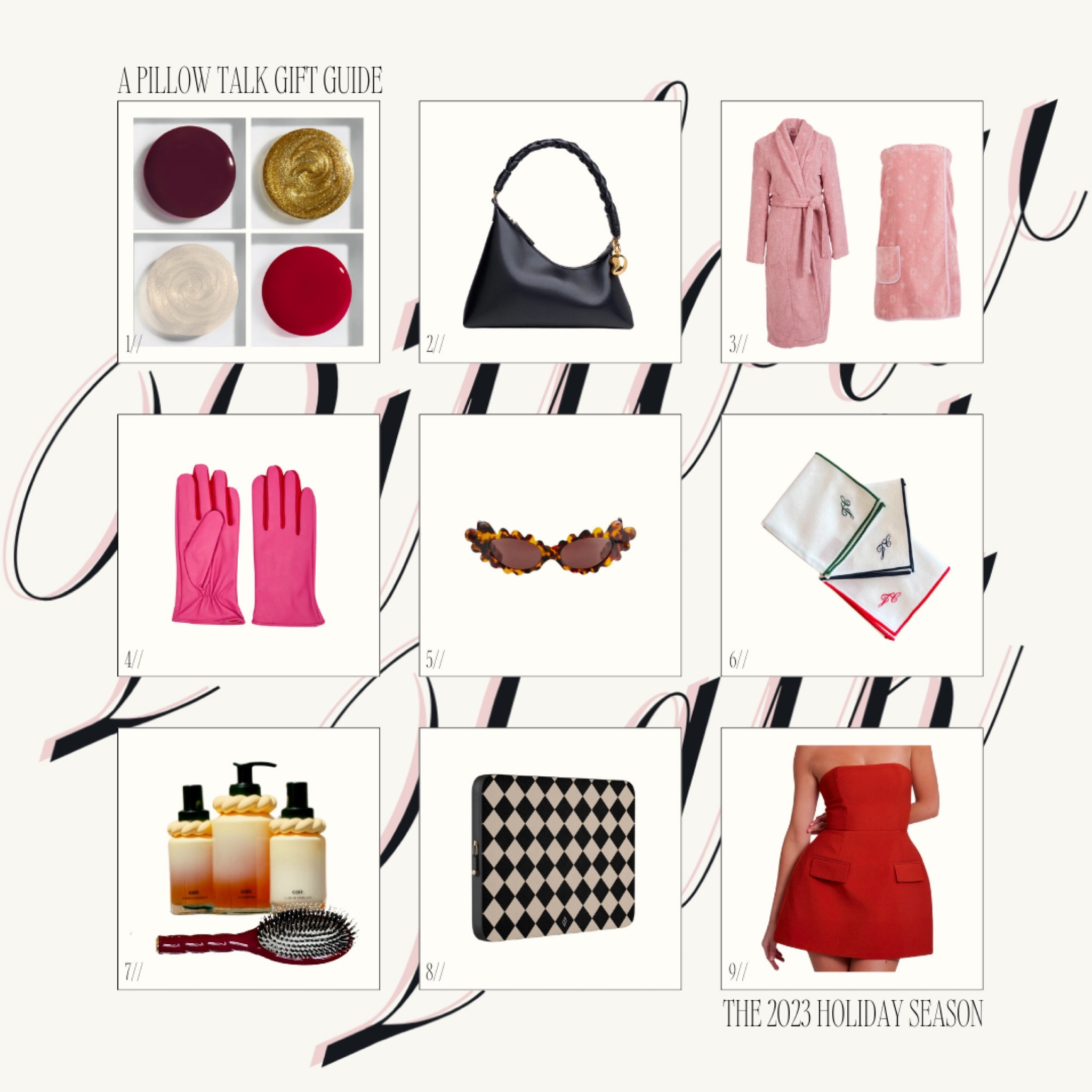A very Pillow Talk gift guide 🎀. A naughty & nice gift guide for fabulous people who enjoy nice things 🎄✨.

For any other links, head to my free newsletter on Substack 💋.

#LTKstyletip #LTKGiftGuide #LTKHoliday