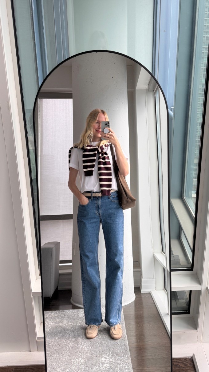cosy rainy day outfit 🌧️ 

#cozyoutfit

#LTKjeans #LTKstyletip #LTKmodest