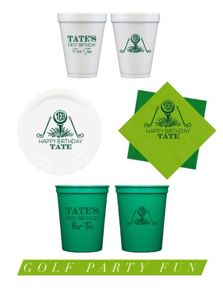 Party supplies, golf party, golf birthday, personalized cups, golf lover

#LTKfamily #LTKmens #LTKkids