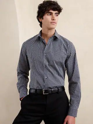 Athletic-Fit Dress Shirt | Banana Republic Factory