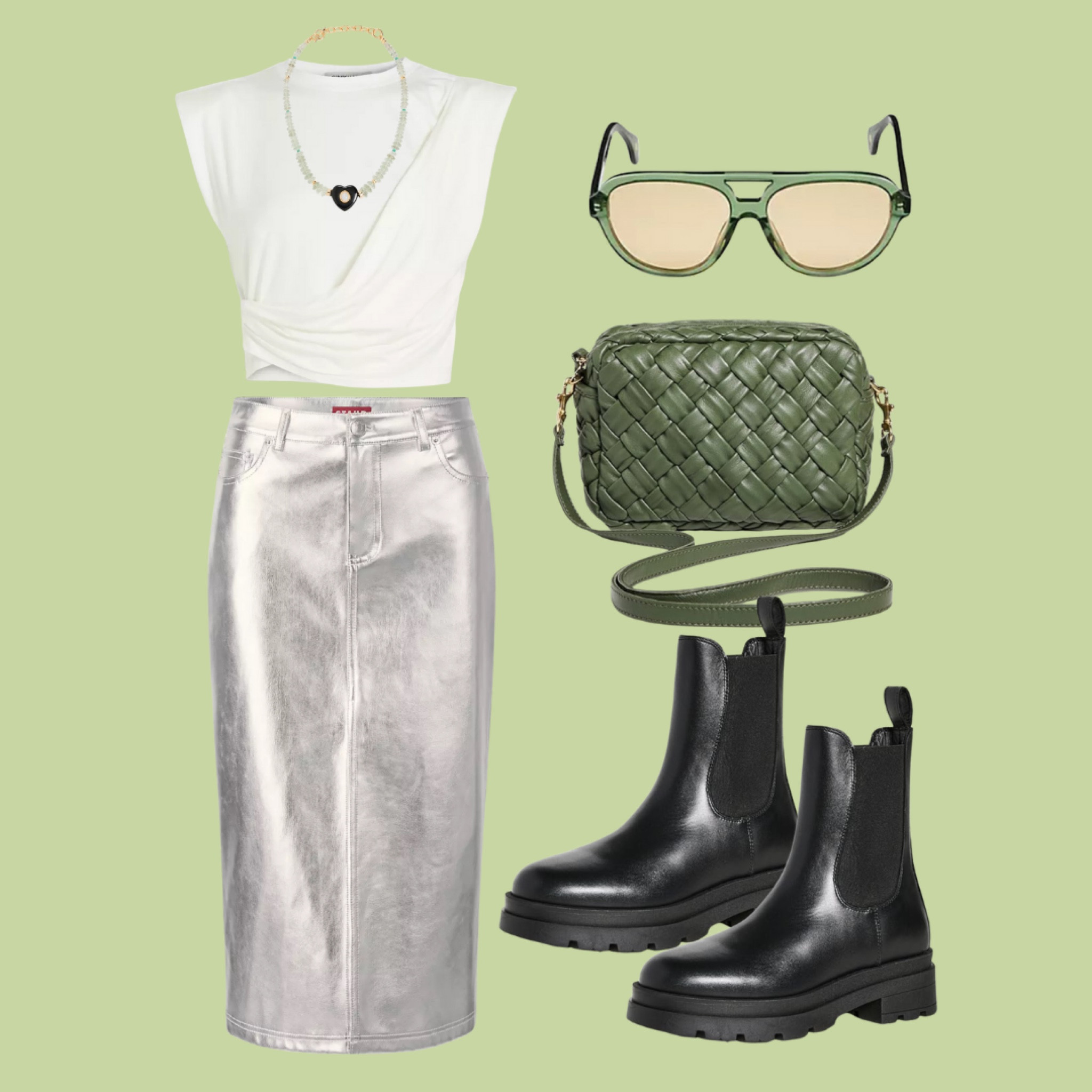 THE SPRING DARTY EDIT
Metallics are everything ATM and I am clearly loving green! This makes the cutest outfit for darty season.

#LTKSeasonal #LTKparties #LTKstyletip