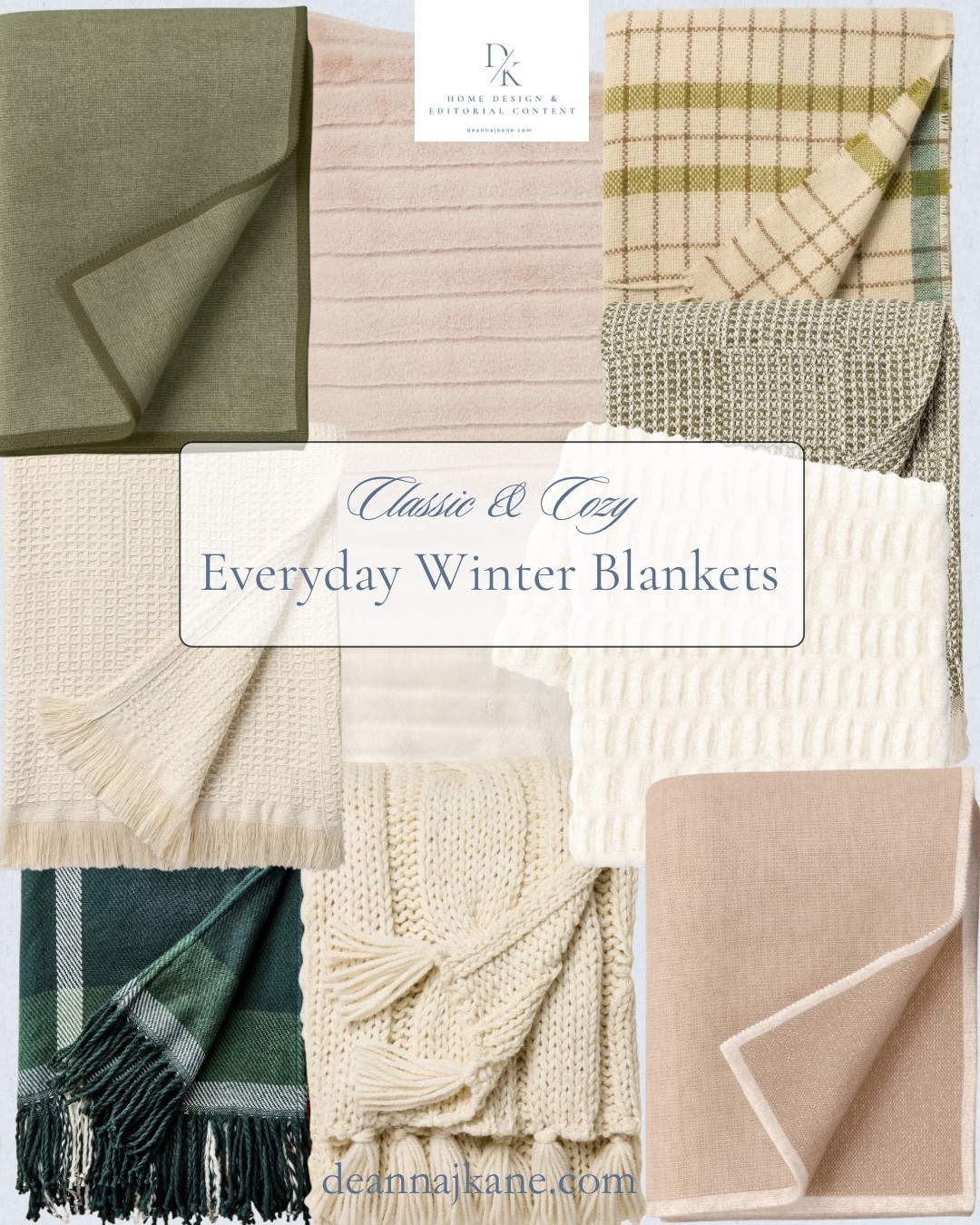 Classic & cozy winter blankets for everyday. You’ll find is buried under a pile of these until March!

#LTKHome #LTKSeasonal #LTKHoliday