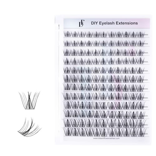 132 Pcs Lash Clusters D Curl Individual Lash Clusters 10-18mm Mixed DIY Lash Clusters Soft Volume Individual Lash Extensions Self-application Cluster Lashes -Manga 01 | Amazon (US)