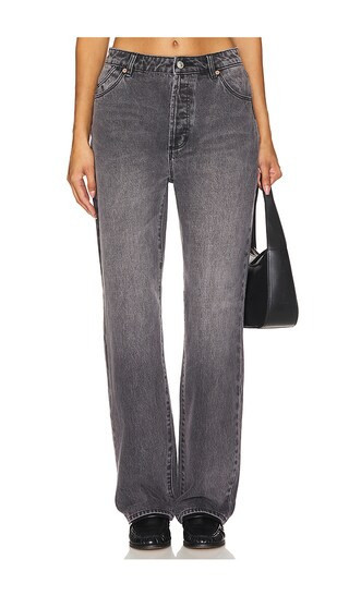 ROLLA'S 90s Relaxed Wide Leg in Black. - size 27 | Revolve Clothing (Global)