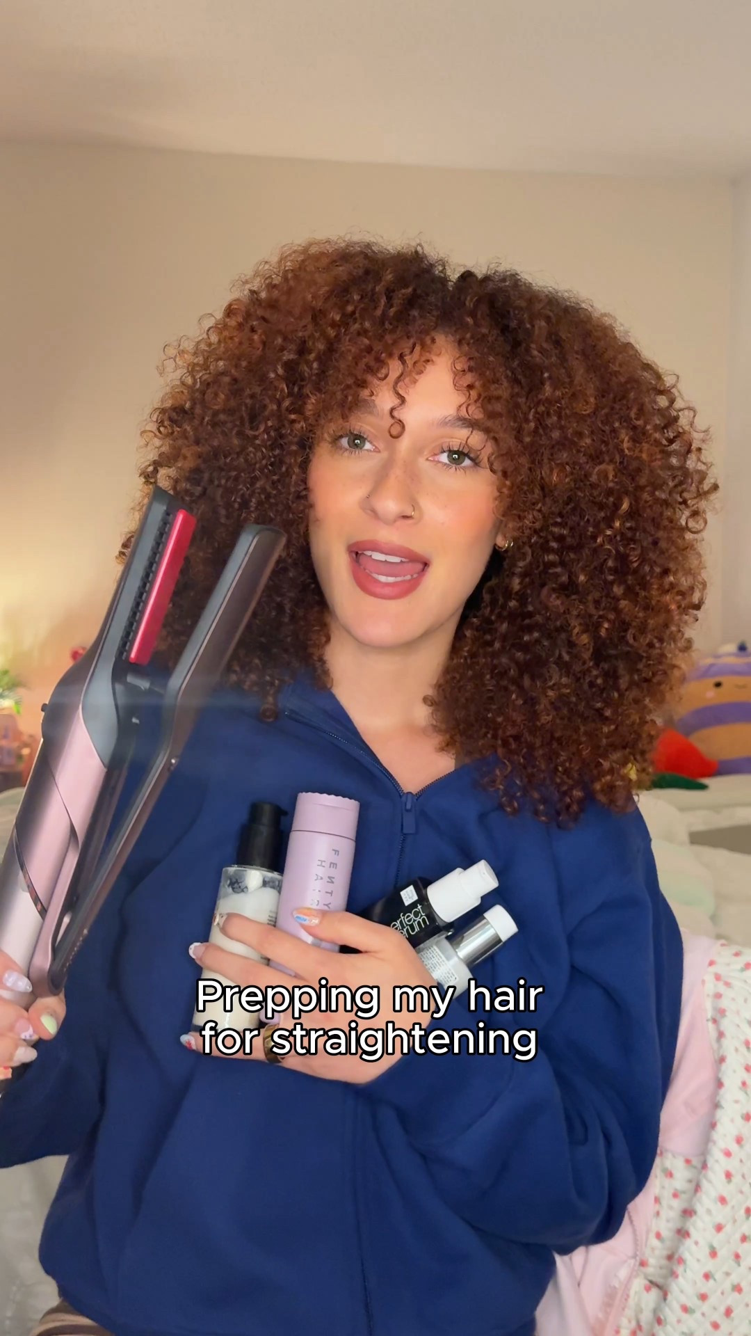 Hair prep for straightening routine 💖

#LTKU #LTKBeauty