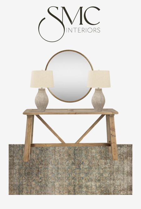 Entryway decor! 

Entry table, console table, wood table, accent table, area rug, entryway rug, runner, round mirror, wall mirror, table lamp 

#LTKSaleAlert #LTKHome