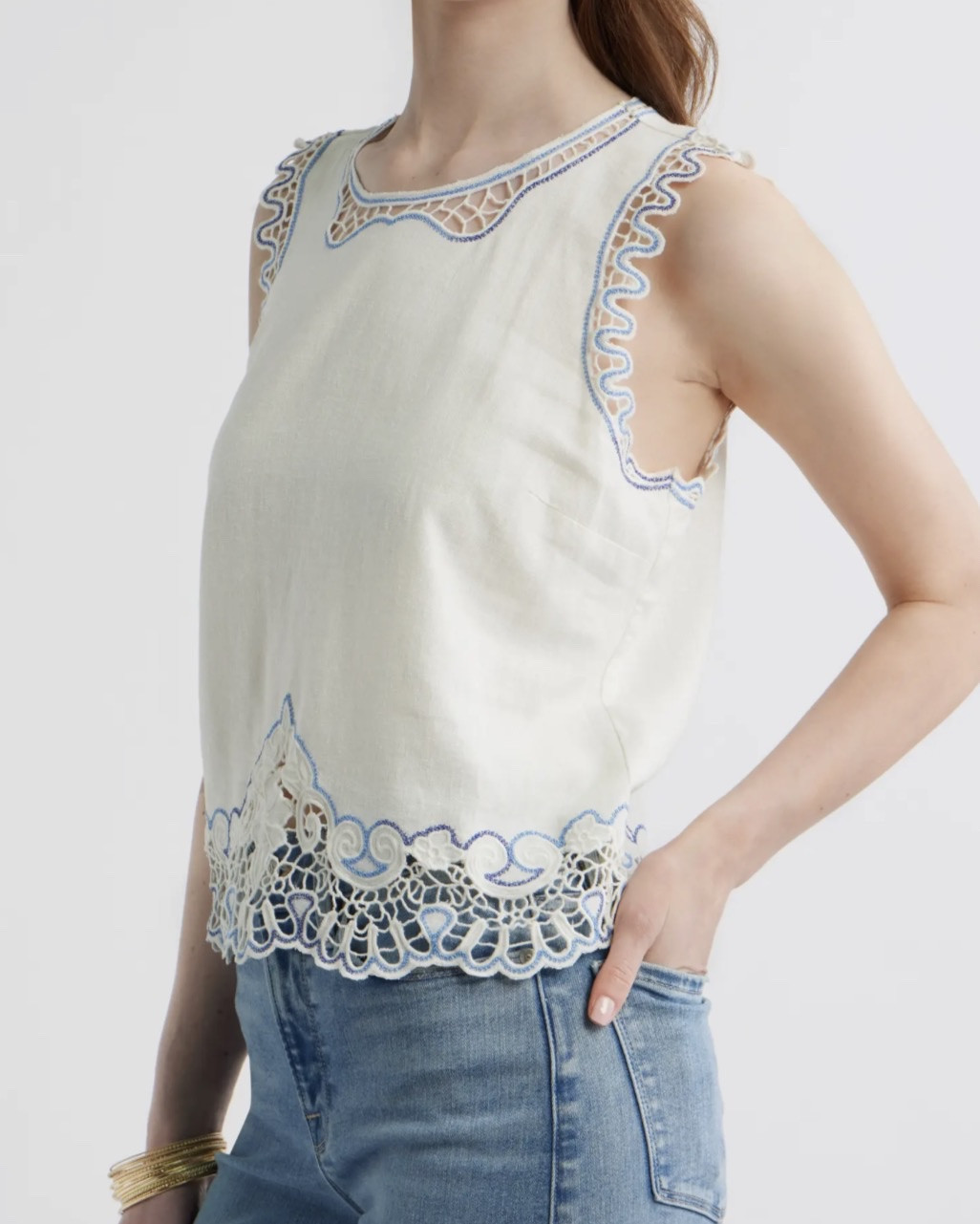 Beach vacation outfit
Love a matching set! Wear this top with jeans or with the matching skirt. Add a denim jacket if you want to layer.

#LTKootd #LTKSeasonal