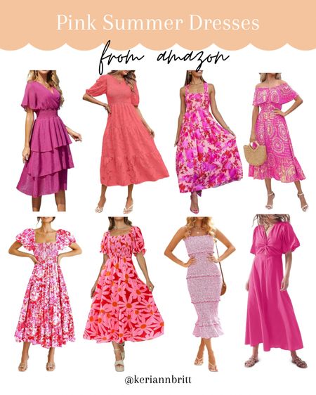 Pink Summer Dresses on Amazon 

#LTKSeasonal #LTKStyleTip #LTKFindsUnder50