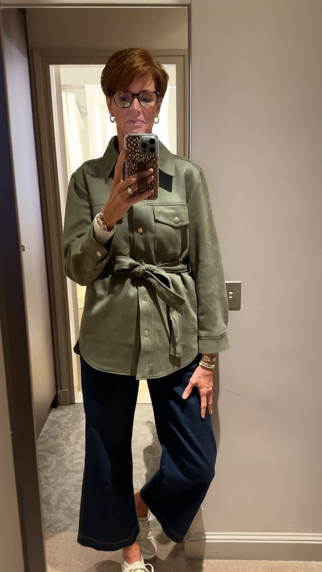 OOTD Paris Day One
We are not having the best weather unfortunately so trying to dress accordingly. Faux suede jacket with wide leg dark wash jeans.

#LTKFindsUnder100 #LTKStyleTip #LTKOver40