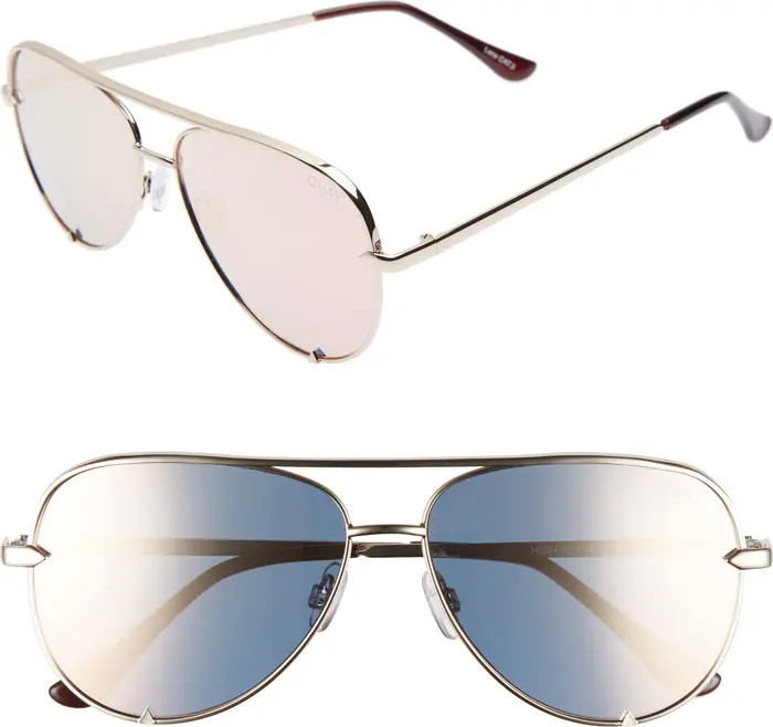 High Key Mini 57mm Aviator Sunglasses | Nordstrom