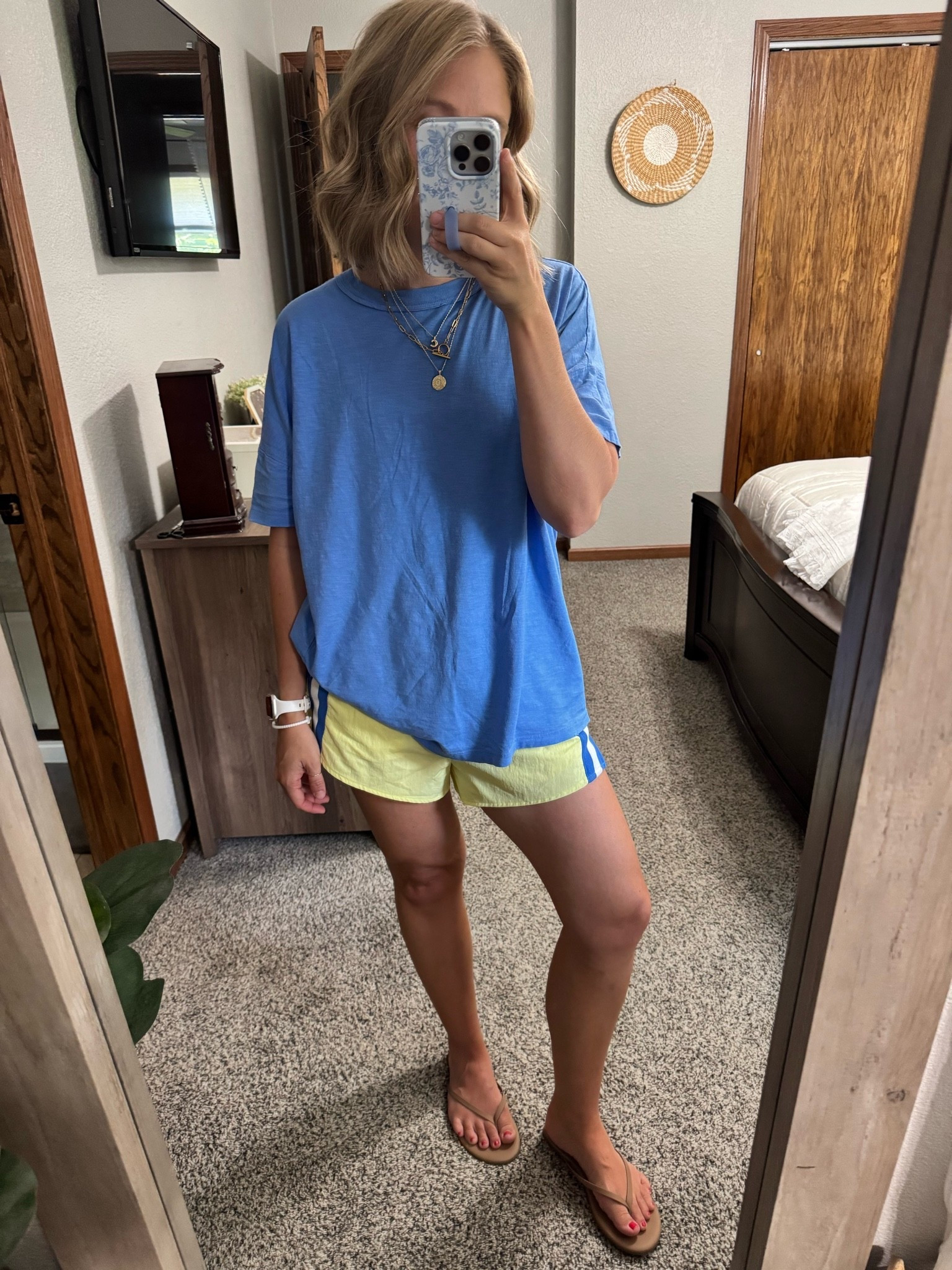 Wearing an xs in one of my favorite tee styles from aerie! I have so many! Size small in my yellow shorts!

#LTKmomlife #LTKgrwm #LTKootd